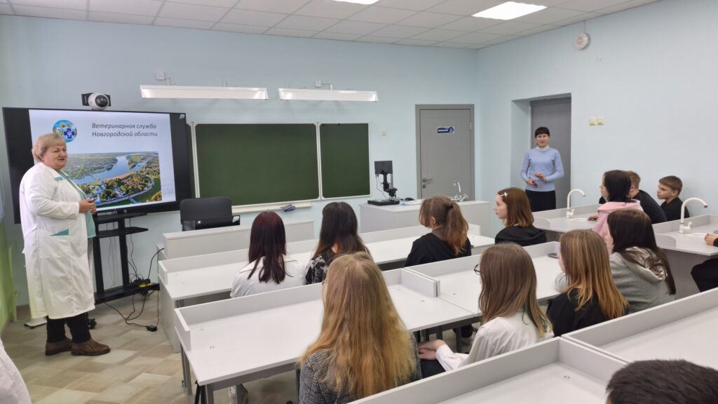 Школьники Новгородской области провели осмотр рыжего кота Кузи