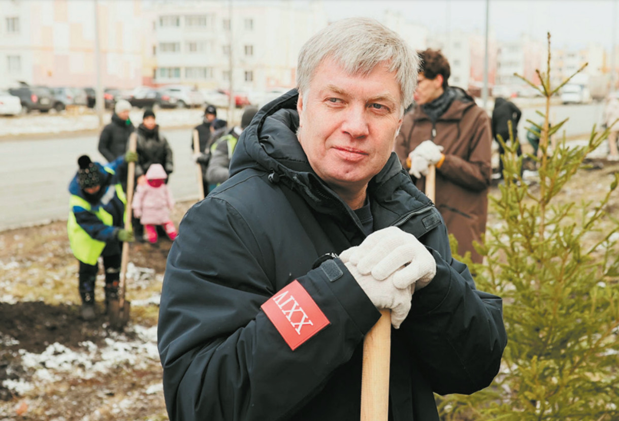 Ульяновск озеленили в заморозки