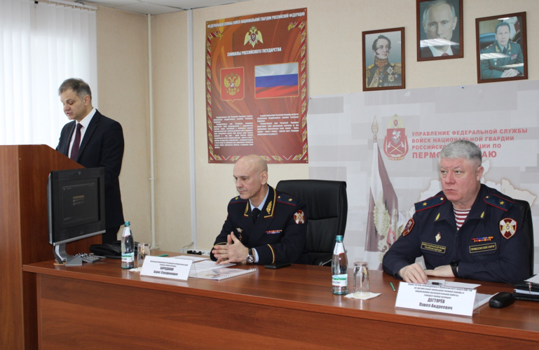 В Управлении Росгвардии по Пермскому краю подведены итоги служебно-боевой деятельности за 2023 год
