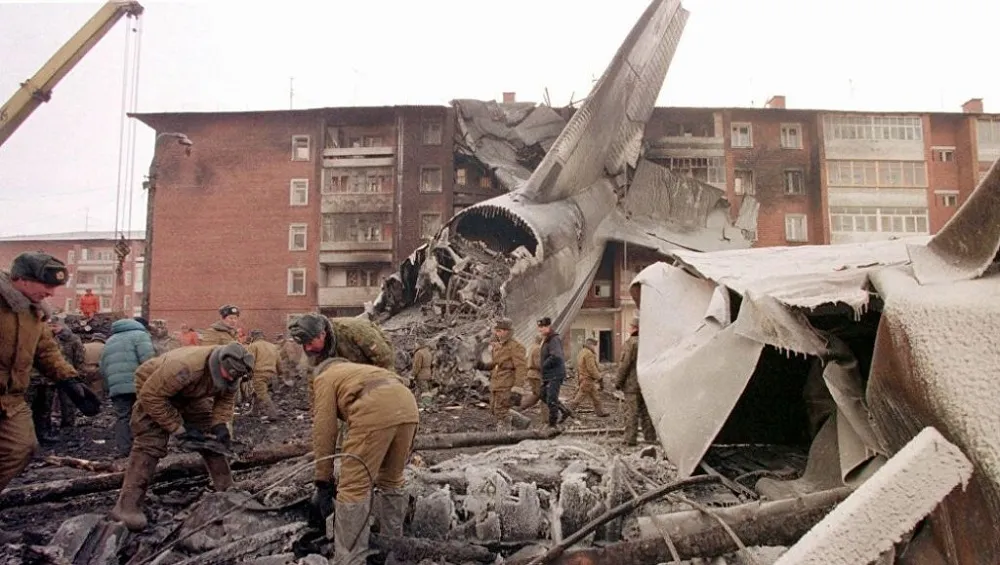 В Иркутске почтили память погибшего 25 лет назад брянского экипажа Ан-124 «Руслан»