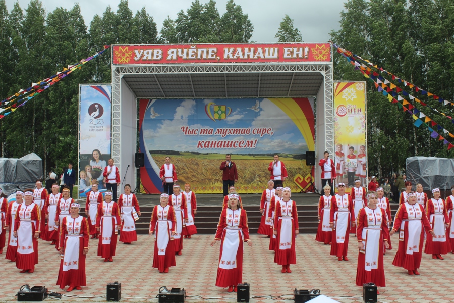 В Канашском муниципальном округе живут дружные, творческие, креативные люди, хранящие традиции чувашской культуры