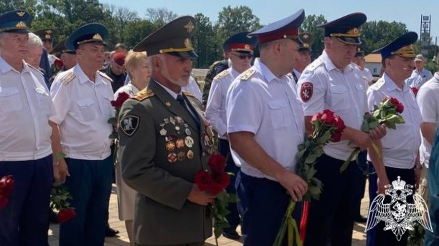 Начальник Управления Росгвардии по Белгородской области принял участие в памятных мероприятиях, посвящённых 81-ой годовщине танкового сражения под Прохоровкой