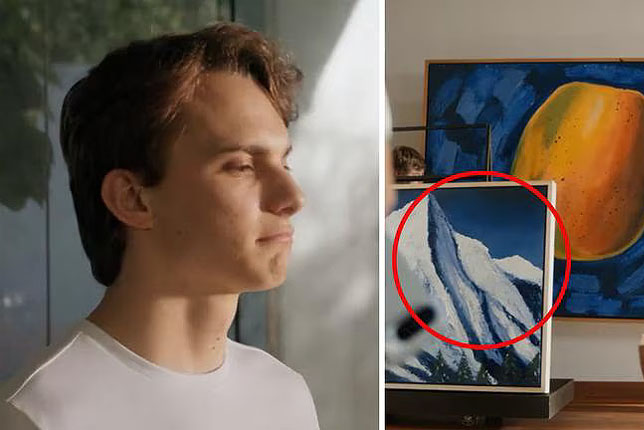 Оскар Пиастри в рекламном ролике