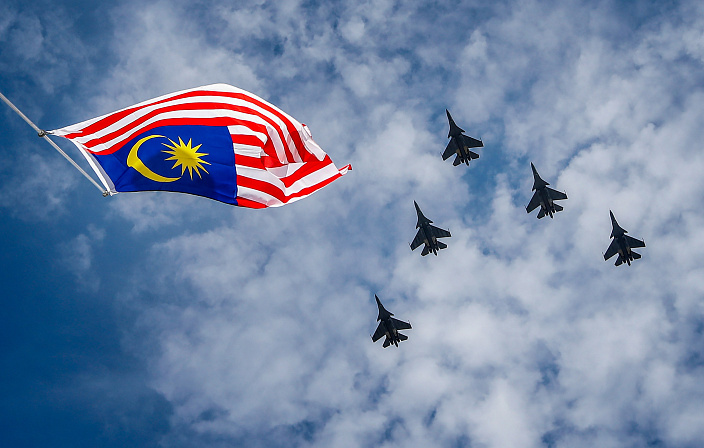 флаг малайзии 