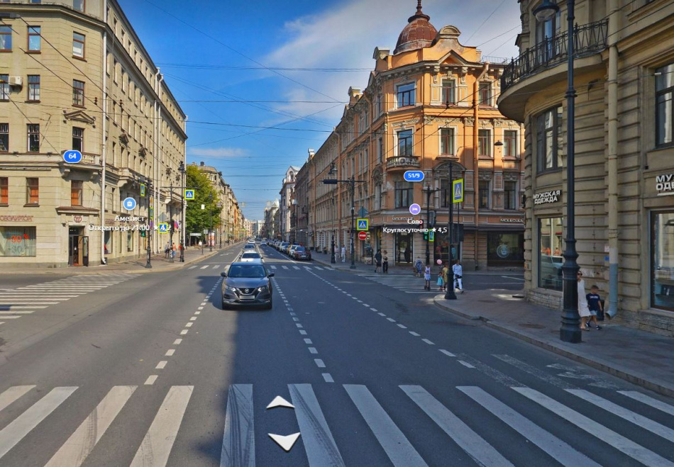 Большой проспект петроградской стороны карта