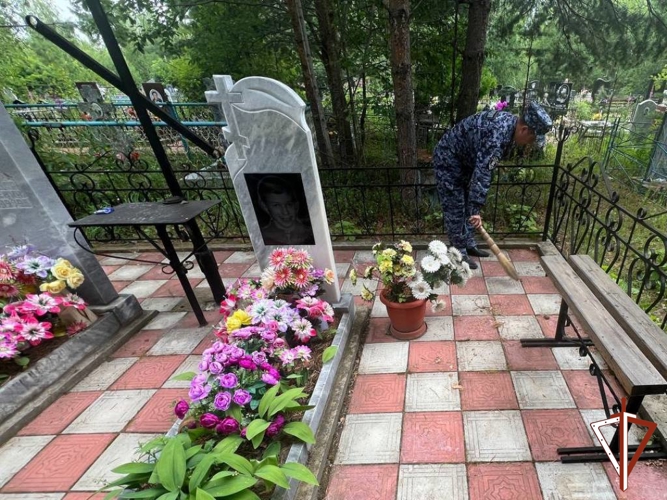 В Югре Росгвардия проводит памятные мероприятия, посвященные Герою Российской Федерации Александру Бузину