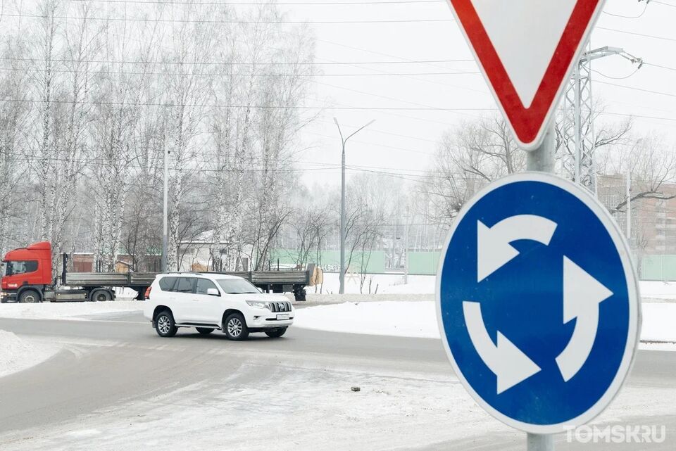 Скорость на въезде в Томск через площадь Южную ограничат до 40 километров в час