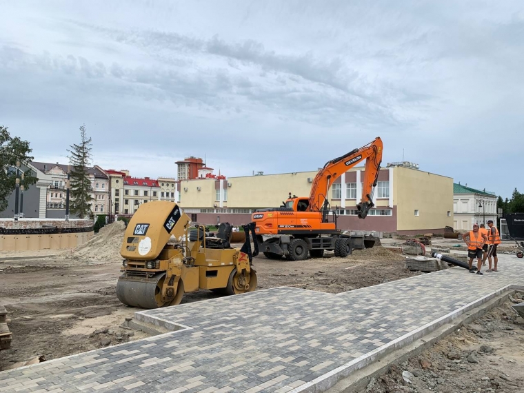 В сентябре в Омске завершится благоустройство «Городского сада»