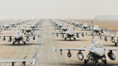 Истребители F-16