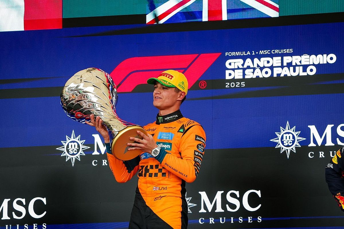 Гран-при Бразилии: Ландо Норрис одерживает уверенную победу