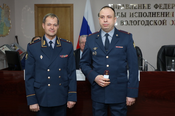 Заместитель директора ФСИН России Александр Хабаров принял участие в расширенном заседании коллегии УФСИН России по Вологодской области