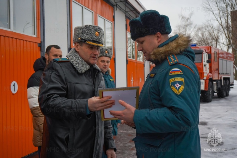 В Москве открыли обновленную пожарно-спасательную часть