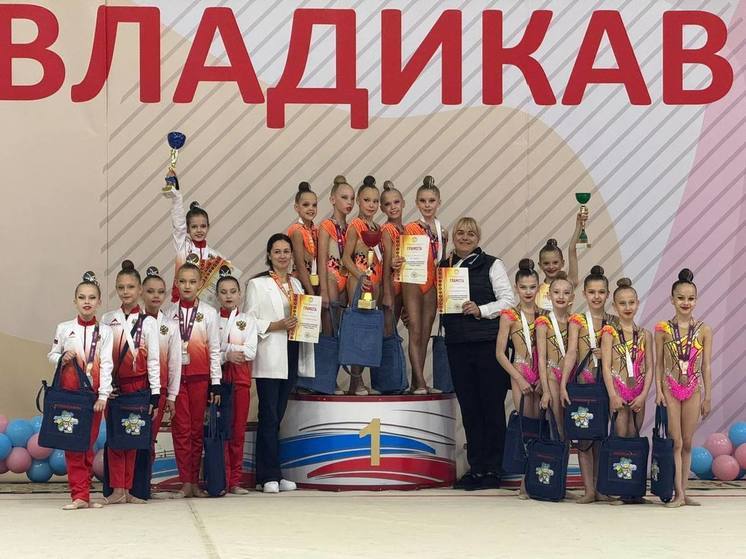 Пятигорские гимнастки стали бронзовыми призерами всероссийских соревнований