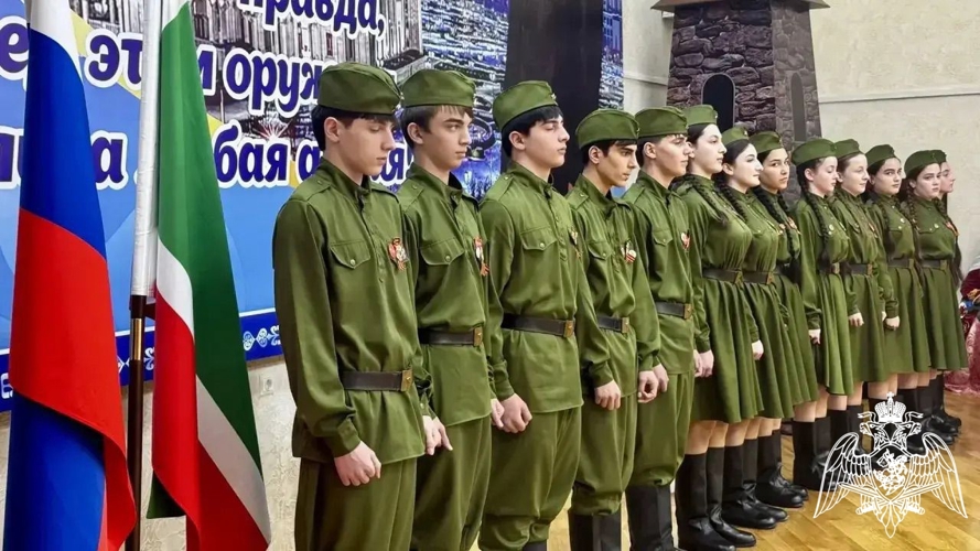 В Грозном росгвардейцы приняли участие в военно-патриотическом фестивале
