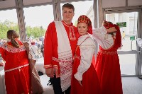 Сахалинские пары приняли участие в самой массовой церемонии бракосочетания в России, Фото: 6