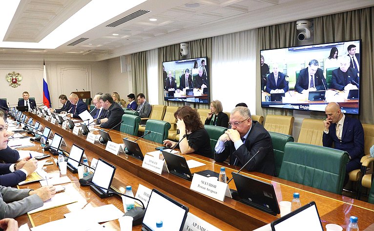 Заседание Комитета Совета Федерации по аграрно-продовольственной политике и природопользованию