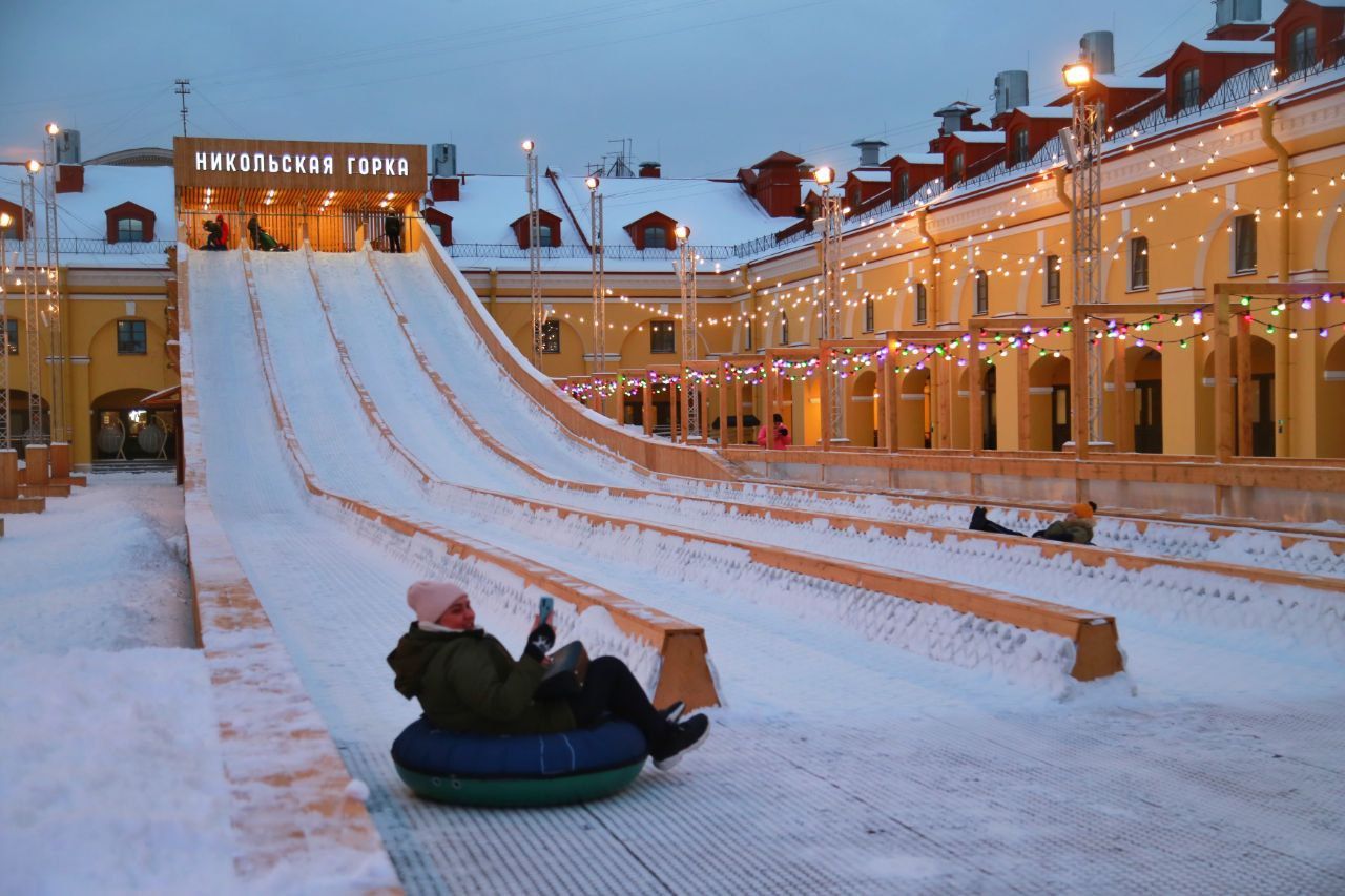 Куда сходить с ребенком зимой в спб