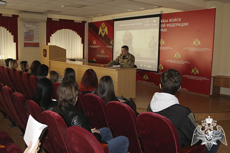 В Управлении Росгвардии по Ставропольскому краю прошел «День призывника»