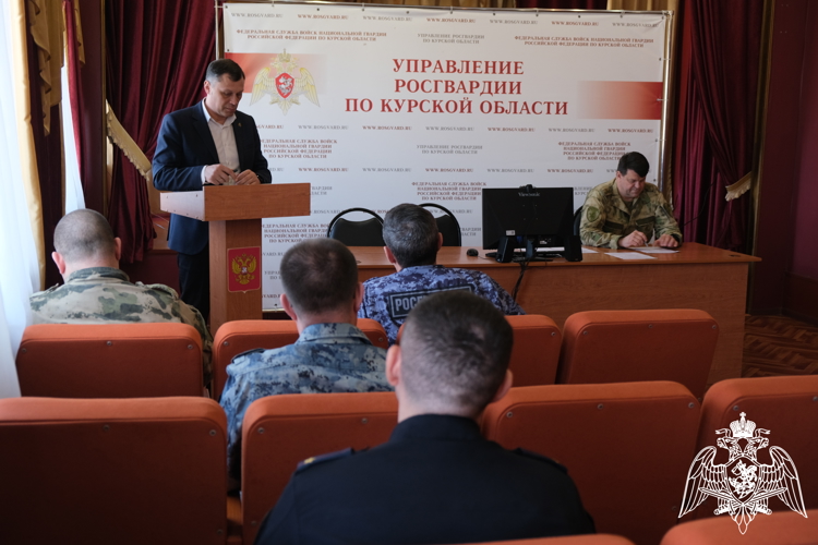 В Управлении Росгварди по Курской области прошло межведомственное совещание