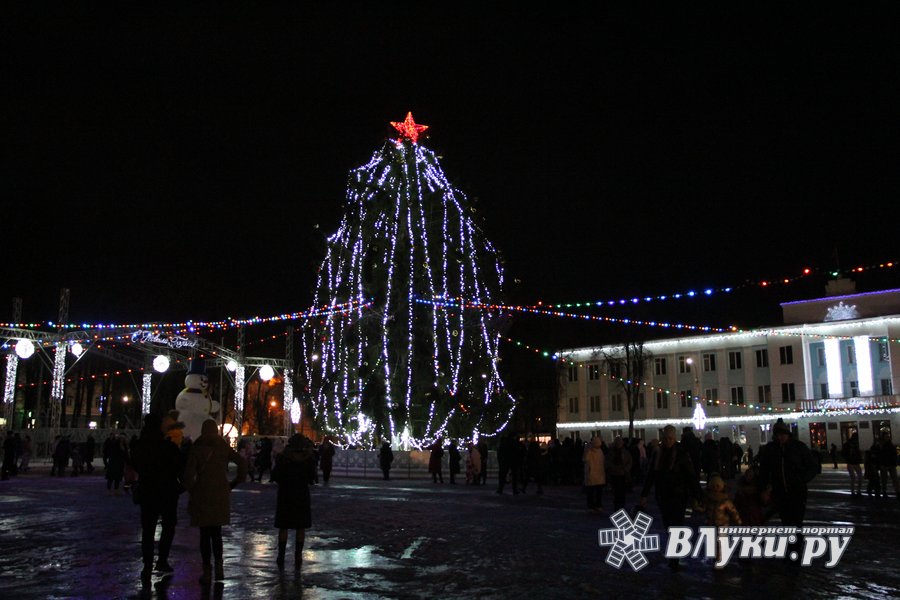 Новый год в великих луках