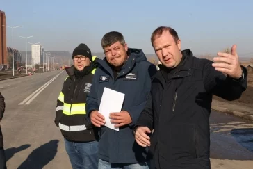 Фото: Мэр Кемерова рассказал, когда запустят движение по новому участку Комсомольского проспекта 1