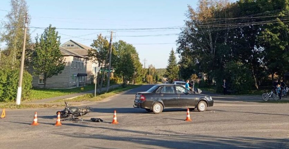 Количество ДТП с подростками на мопедах пополнилось случаем в Поддорье