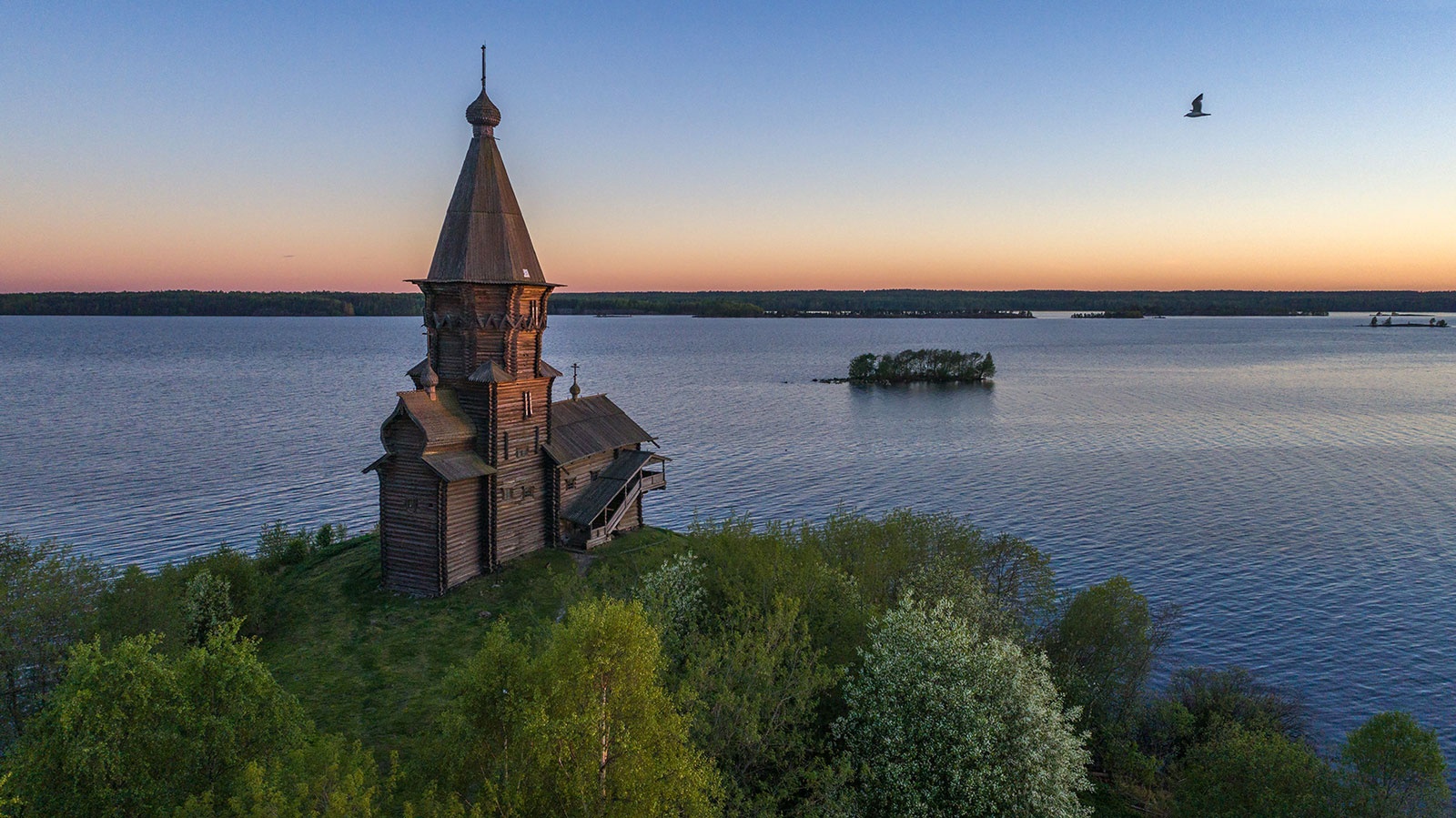 Кондопога Церковь Успения Пресвятой Богородицы пожар