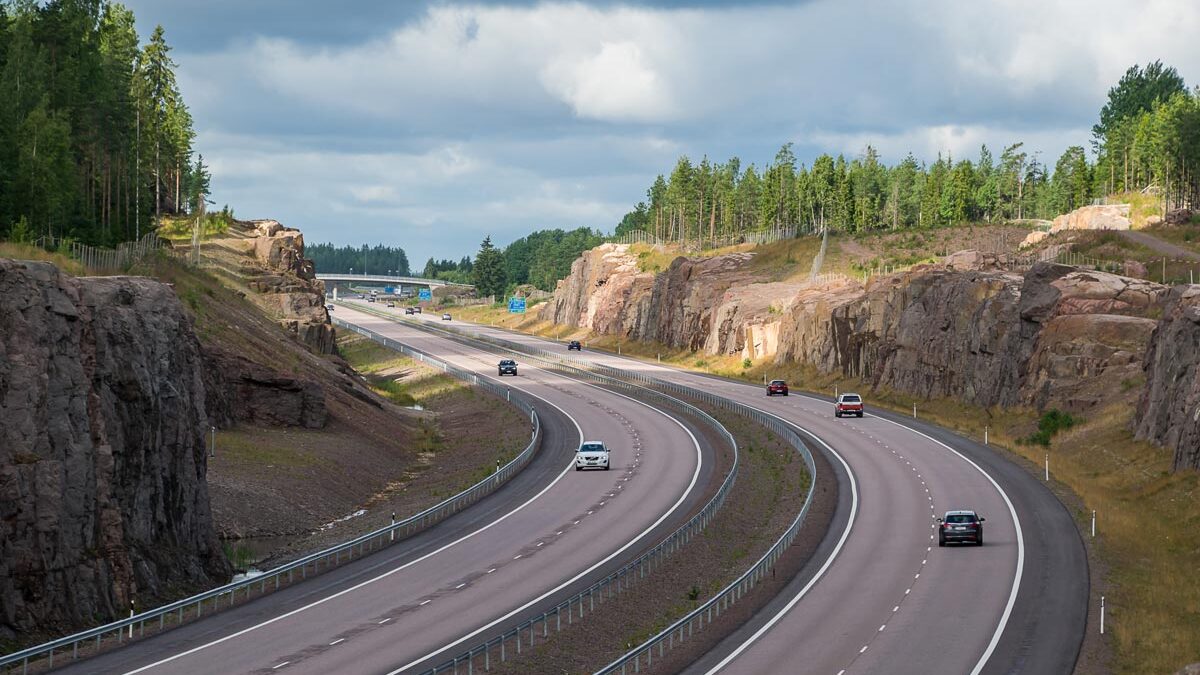 Плохие дороги в финляндии фото