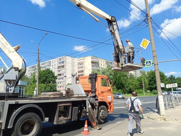 Во Владимире модернизируют 6 светофоров