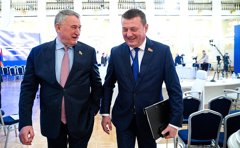 Участие делегации Совета Федерации во главе с заместителем Председателя Совета Федерации в заседании совета ПА ОДКБ