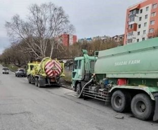 Очистку дорог от песка и мусора проводят коммунальные службы Петропавловска‑Камчатского 0