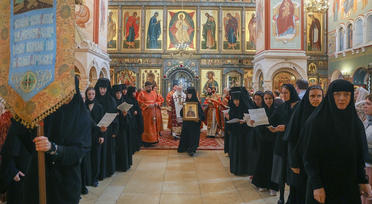 Зачатьевский храм в Высокопетровском монастыре