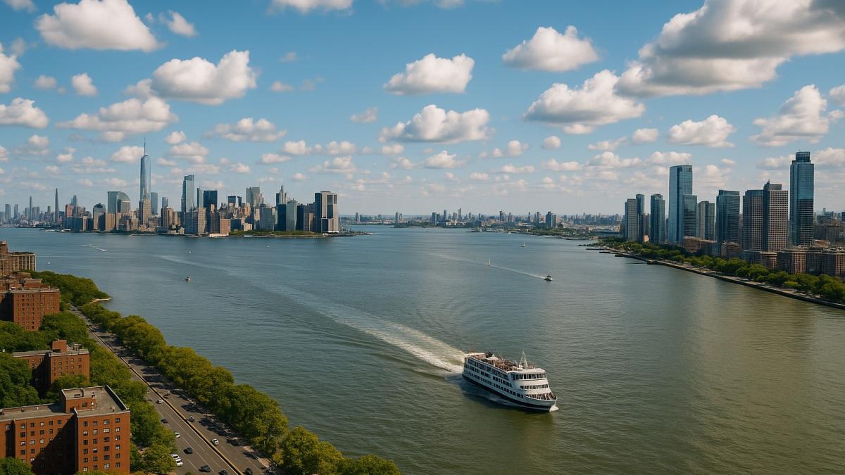 Гудзон и Манхэттен