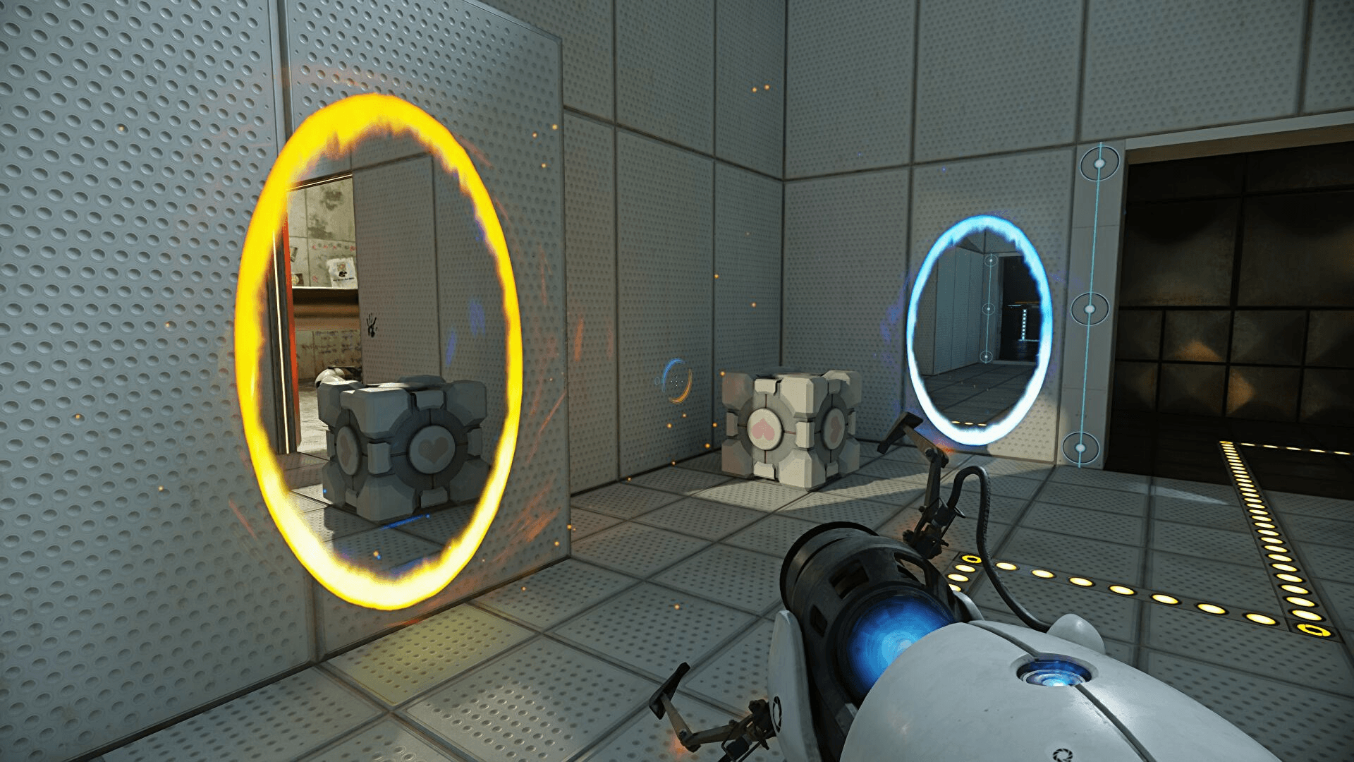 Portal 2 комната с 3 лазерами фото 69