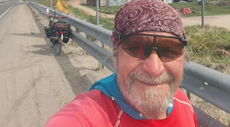 Фото: личный архив Андрея Козлова | 12 тысяч километров на двух колёсах: 61-летний брянский путешественник едет на велосипеде во Владивосток