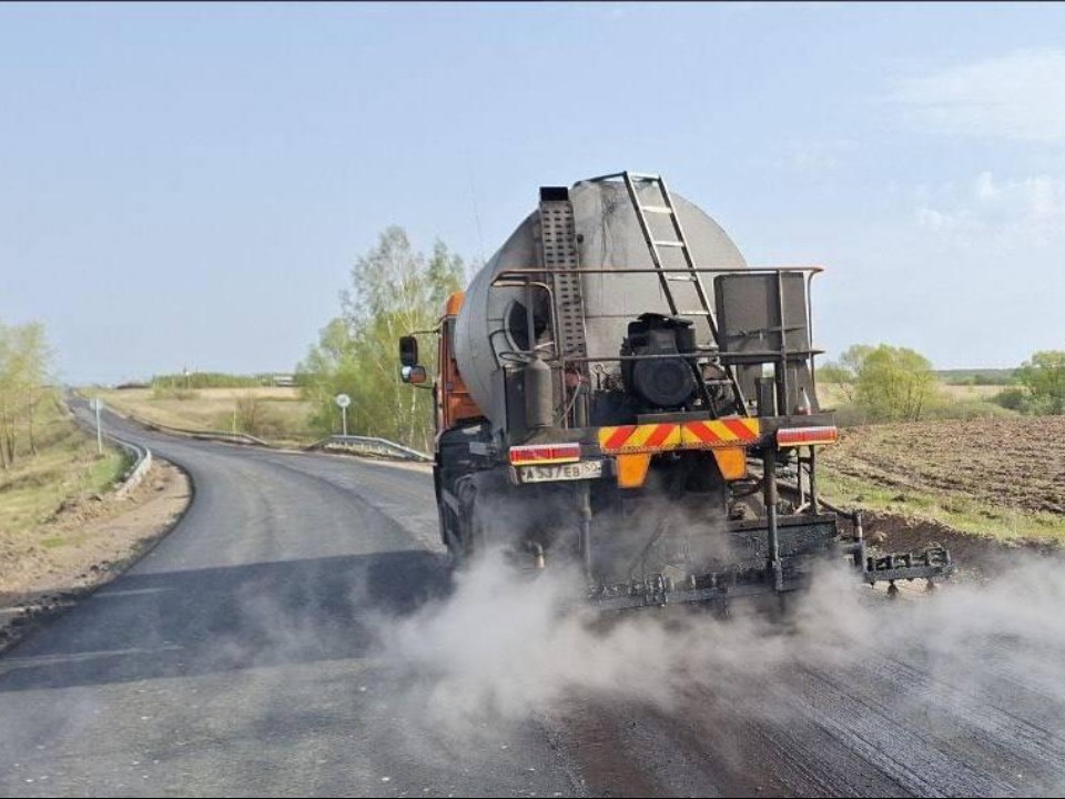 В Воскресенском округе ремонтируют дорогу между деревнями Муромцево и Городище