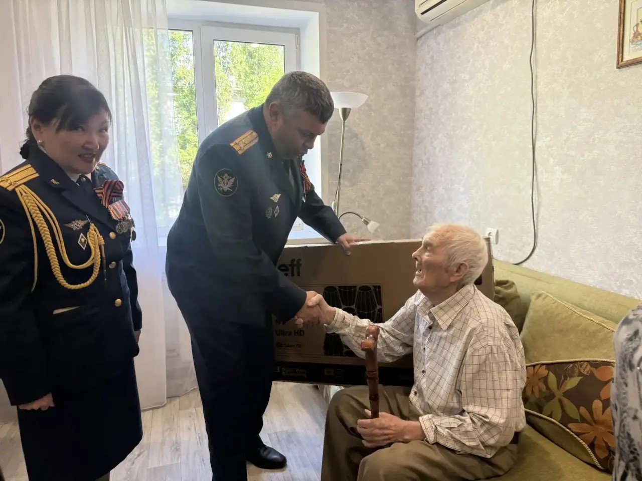 Поздравление ветерана