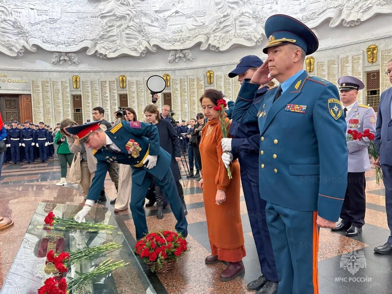 На Поклонной горе состоялась церемония принятия Торжественного обещания студентами первых курсов