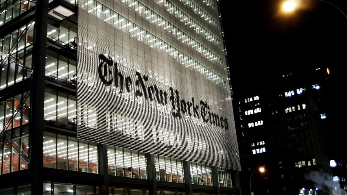 The New York Times building