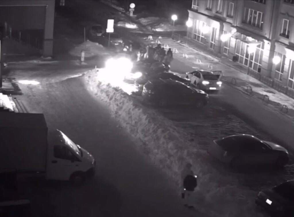 Кадры задержания