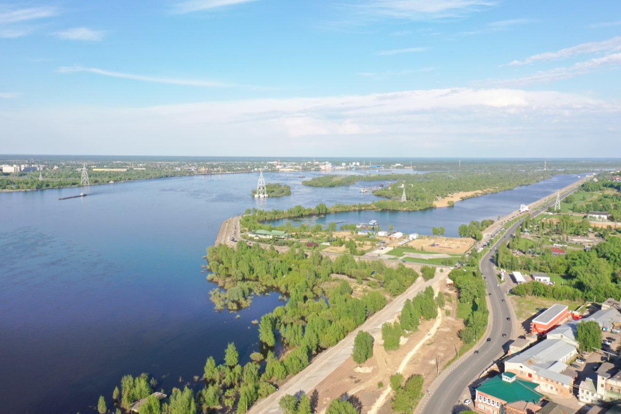 фото набережная гребного канала в нижнем новгороде