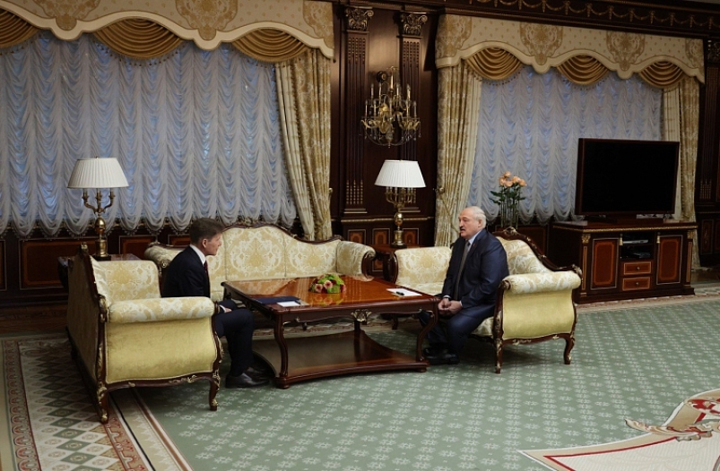Олег Кожемяко и Александр Лукашенко