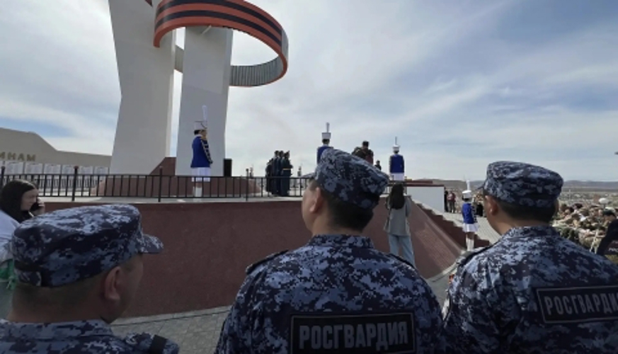В Забайкалье сотрудники Росгвардии провели более десятка патриотических мероприятий ко Дню Победы