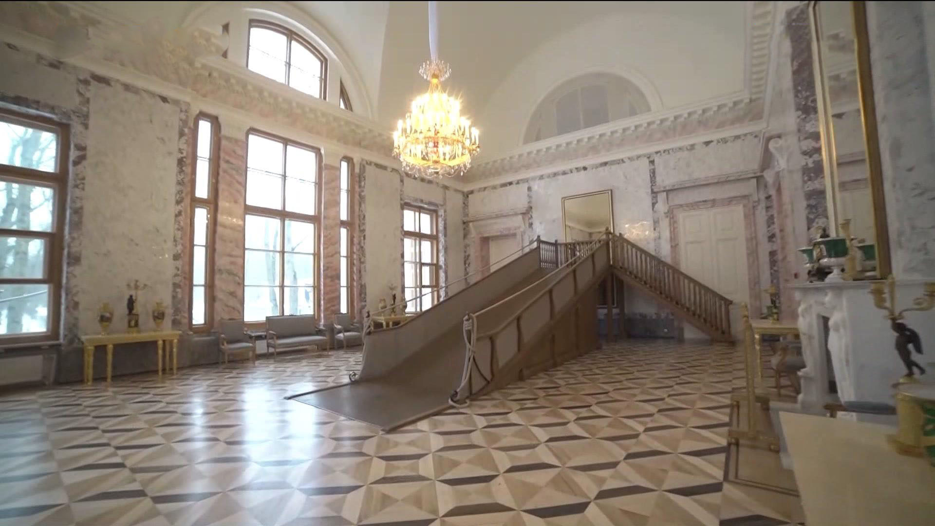 александровский дворец реставрация