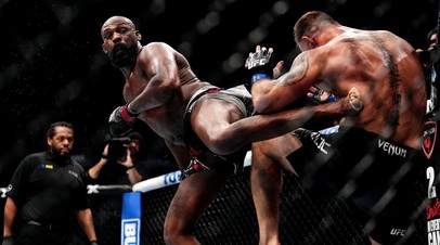 Бойцы UFC Джон Джонс и Стипе Миочич