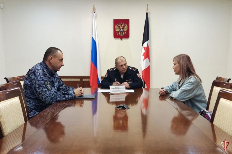 Начальник Управления Росгвардии по Удмуртии провел личный прием граждан в приемной Президента России в республике