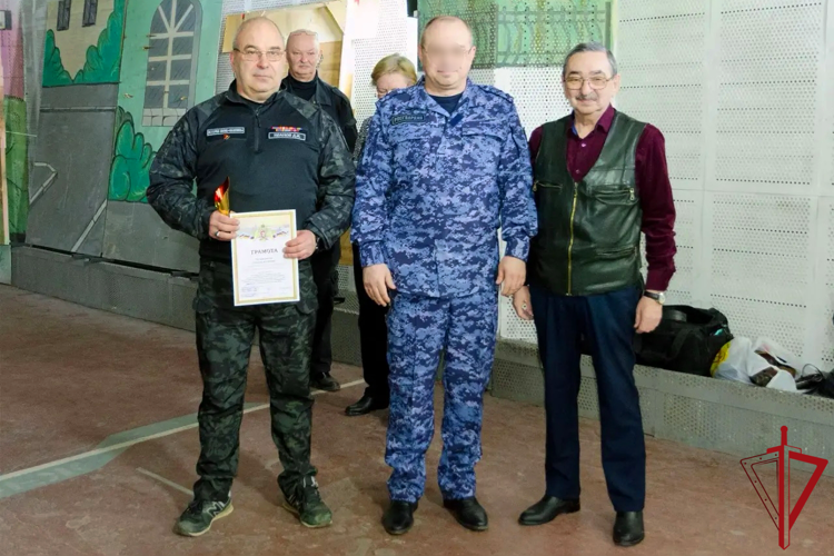 Ветераны подразделений ГУ Росгвардии приняли участие в спортивных мероприятиях, посвящённых 10-летию образования Росгвардии