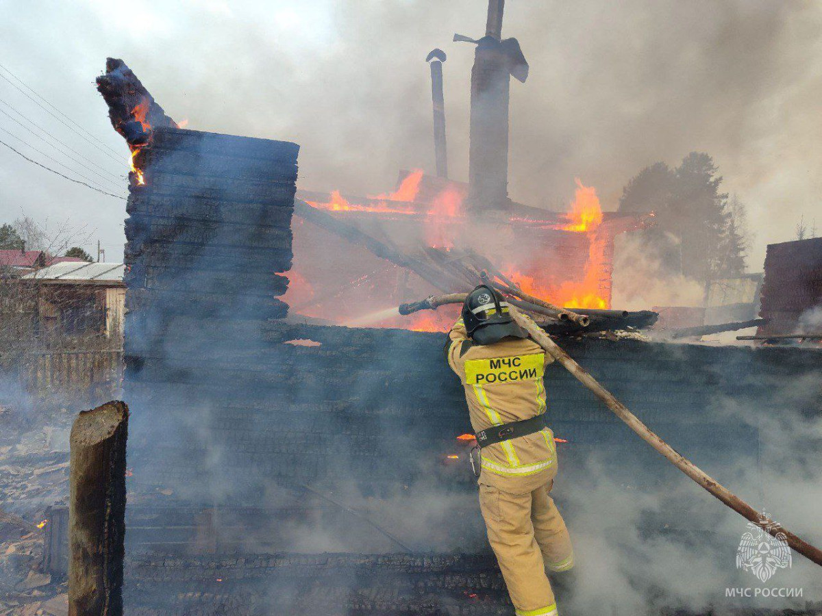 За сутки в Кировской области произошло шесть пожаров