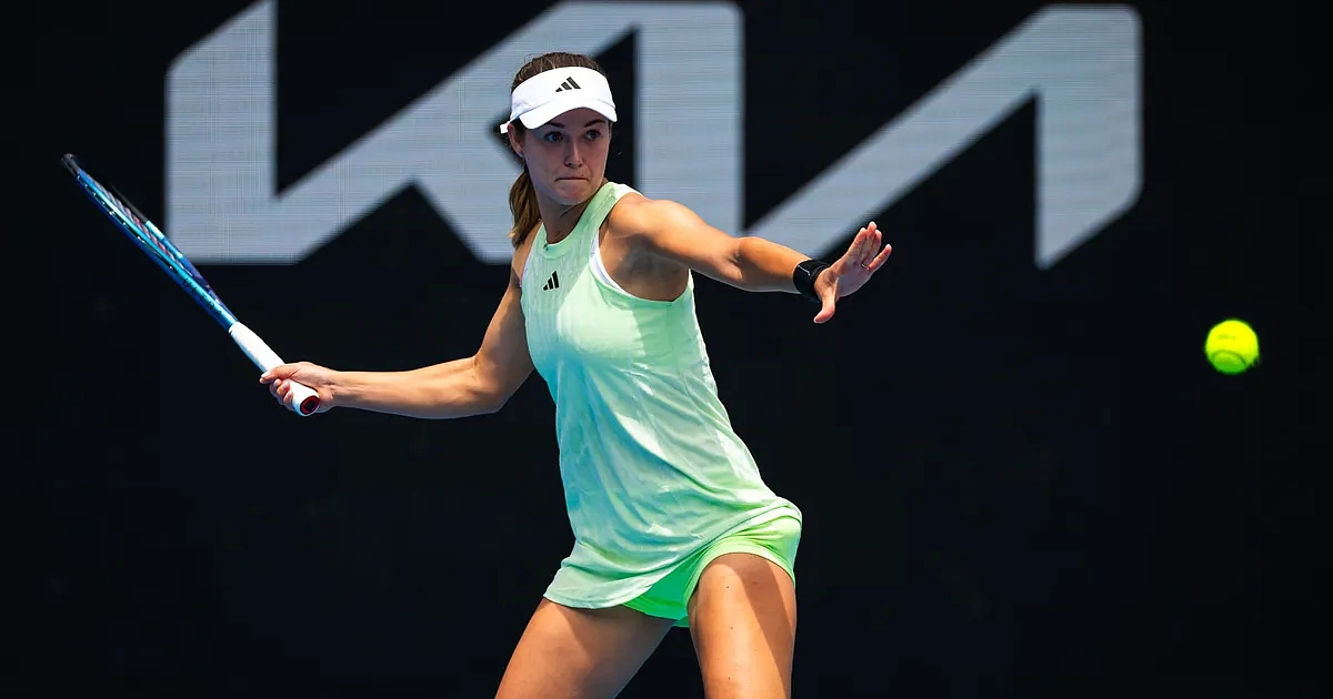 Анна Калинская в четвертом круге на Australian Open