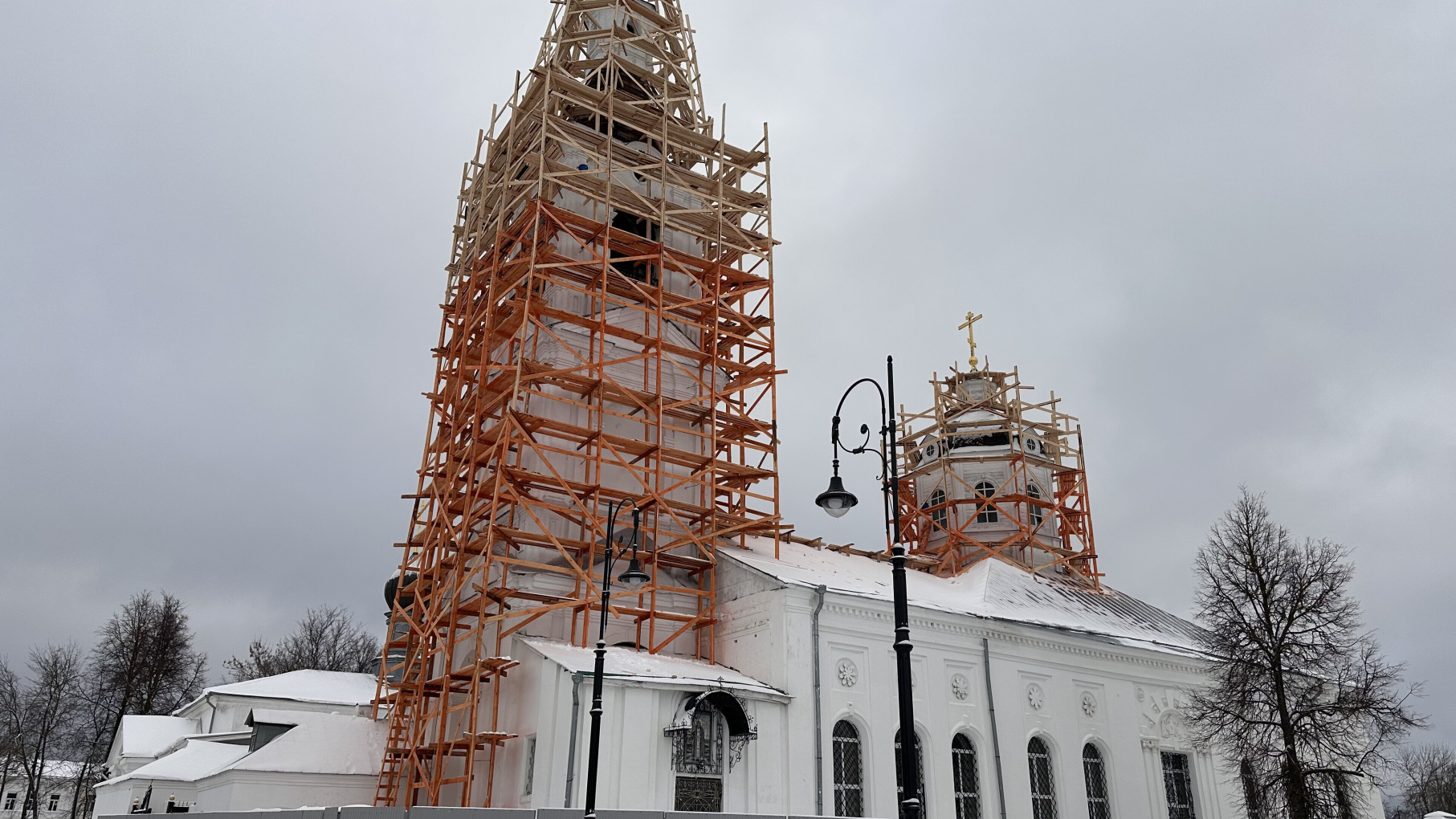 На Соборной площади Арзамаса отреставрируют церковь Живоносного источника